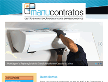 Tablet Screenshot of manucontratos.com